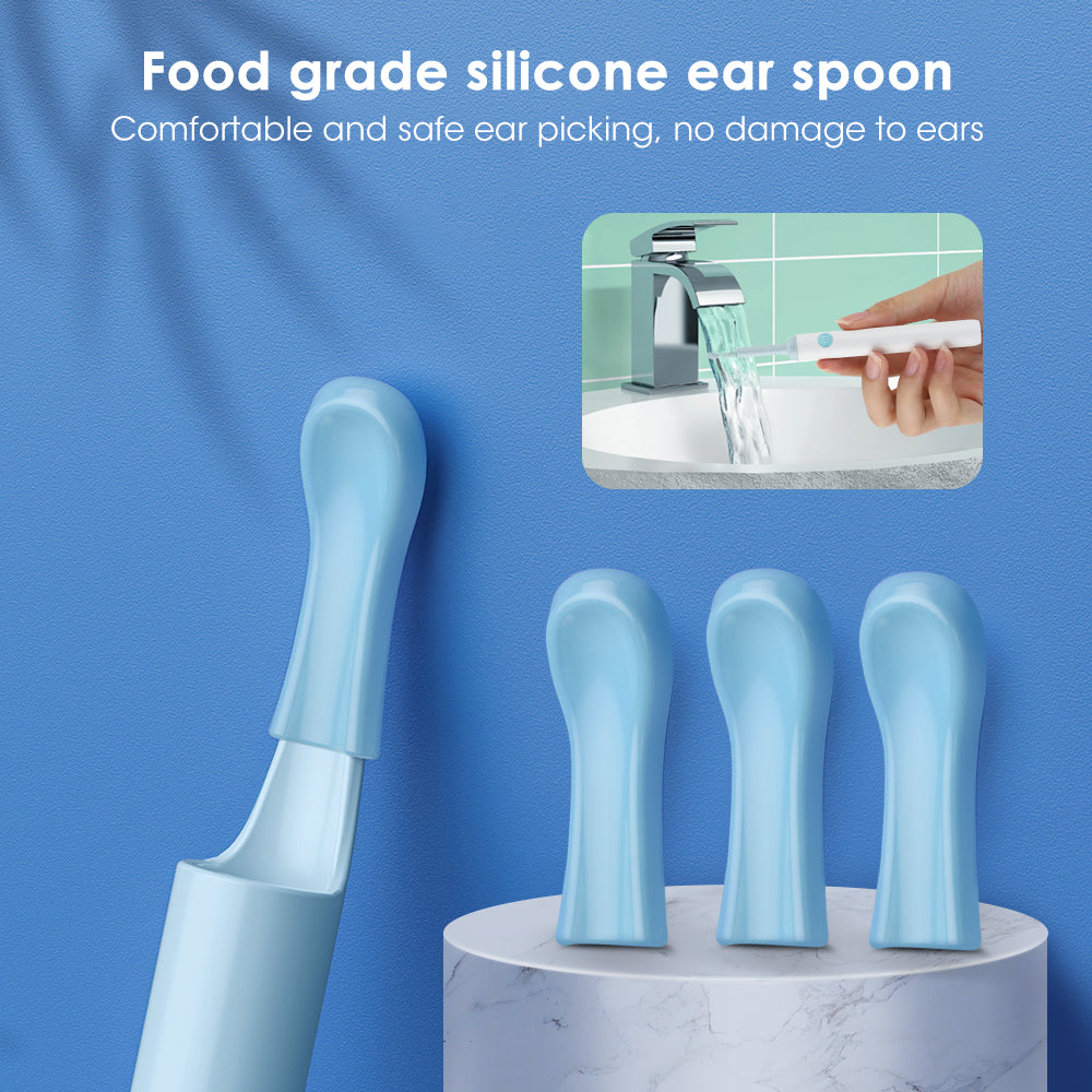 Waterproof Ear Wax Cleaner with Camera and LED Lights