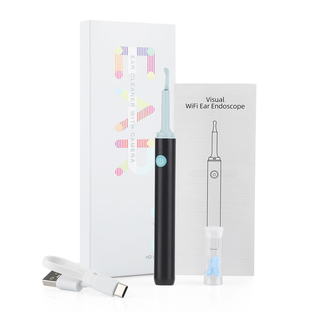 Waterproof Ear Wax Cleaner with Camera and LED Lights