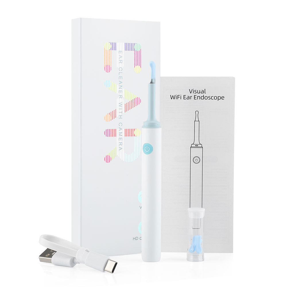 Waterproof Ear Wax Cleaner with Camera and LED Lights